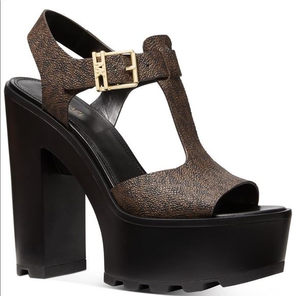 Michael Kors Shoes Michael Kors Sinead Lug Sole Platform Sandal